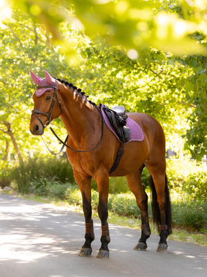 LeMieux Suede Close Contact Jump Saddle Pad Mallow