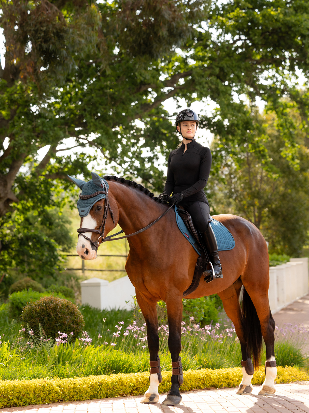 LeMieux Essence Close Contact Jump Saddle Pad Jungle