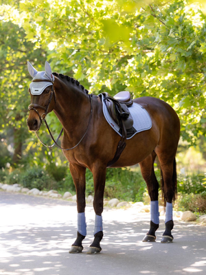 LeMieux Essence Close Contact Jump Saddle Pad Powder Blue