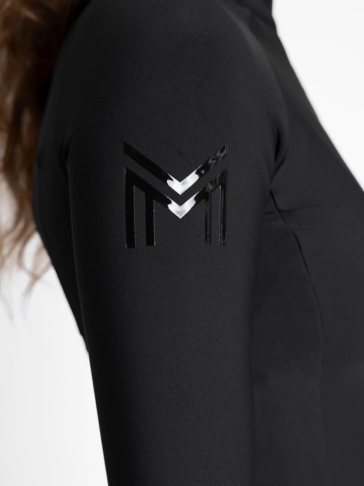 Maximilian Reflection Long Sleeve Base Layer Black