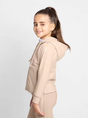 Maximilian Young Rider Reflection Zip Hoodie Beige