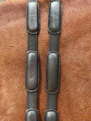 Correct Connect Comfort Connect Rein - Intermittent Padding for Equal Rein Length and Hand Support