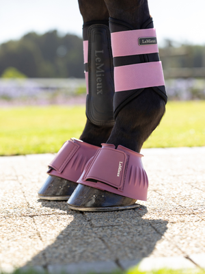 LeMieux Rubber Bell Boots Mallow