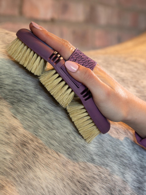 LeMieux Flexi Scrubbing Brush Powder Blue