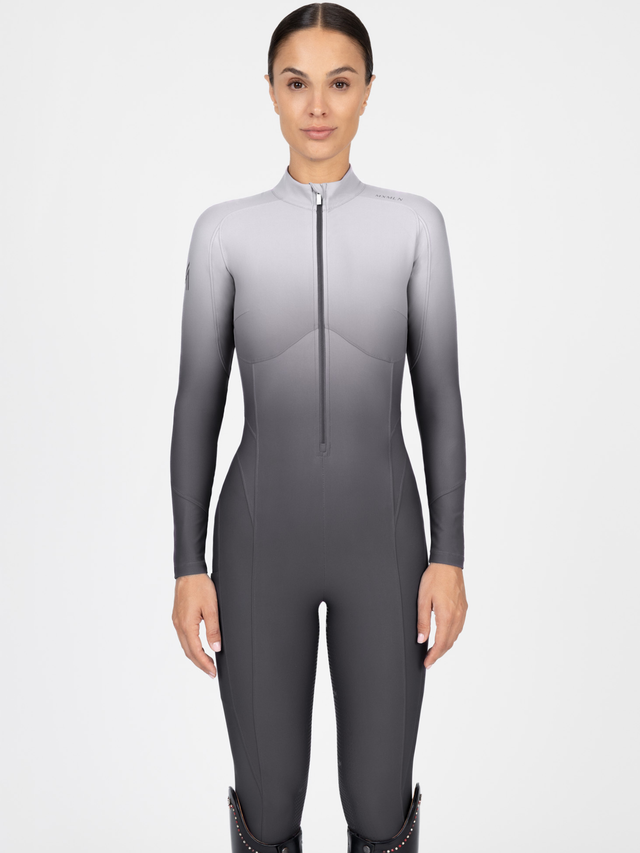Maximilian Femme Ombre Riding Jumpsuit Graphite
