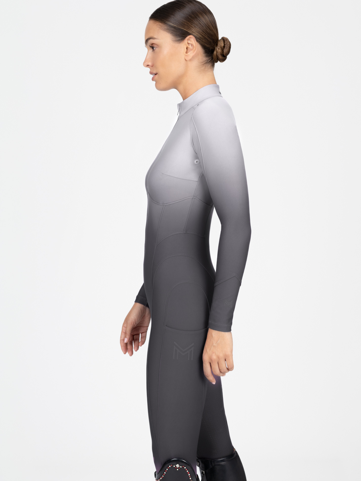 Maximilian Femme Ombre Riding Jumpsuit Graphite