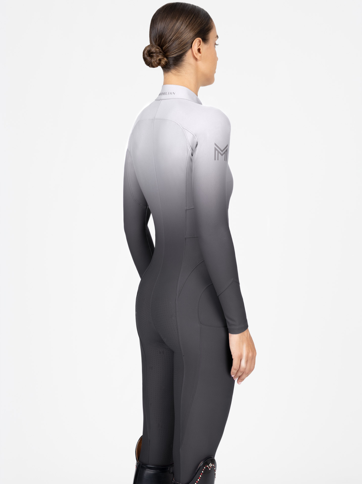 Maximilian Femme Ombre Riding Jumpsuit Graphite