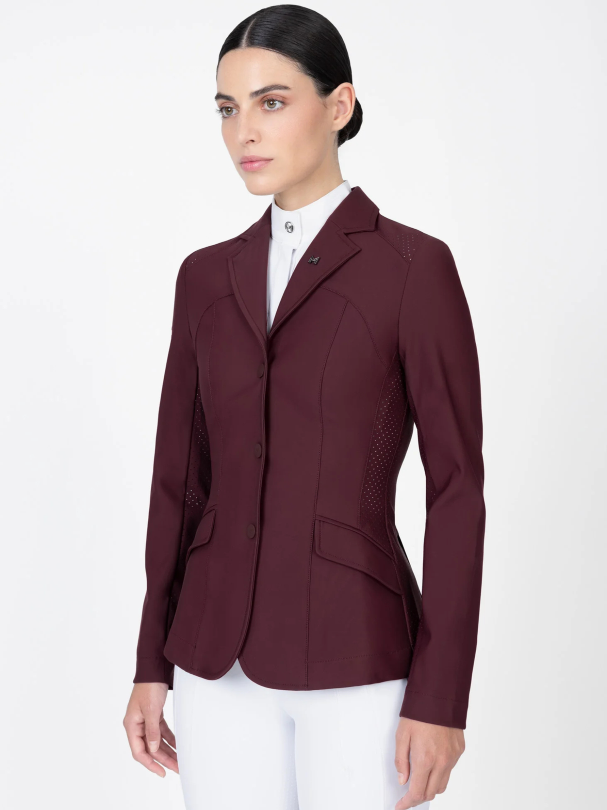 Maximilian Aura Show Jacket Burgundy