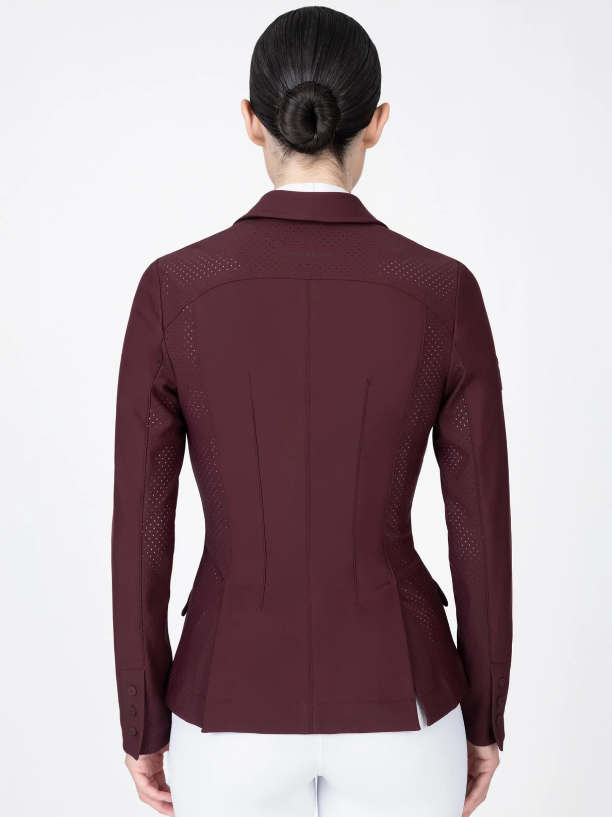 Maximilian Aura Show Jacket Burgundy