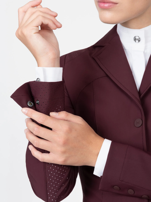 Maximilian Aura Show Jacket Burgundy