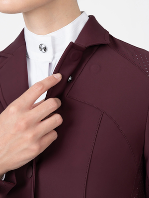 Maximilian Aura Show Jacket Burgundy