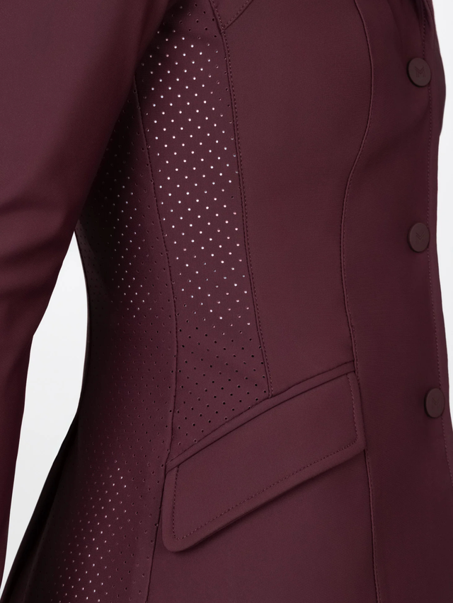 Maximilian Aura Show Jacket Burgundy