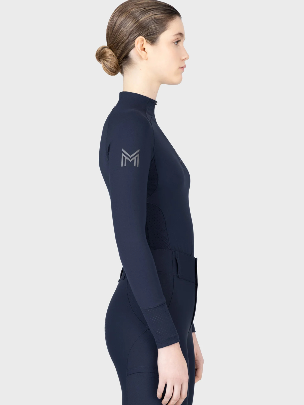 Maximilian Aero Long Sleeve Base Layer Atlantic