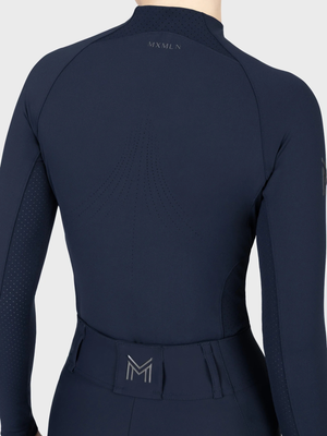 Maximilian Aero Long Sleeve Base Layer Atlantic