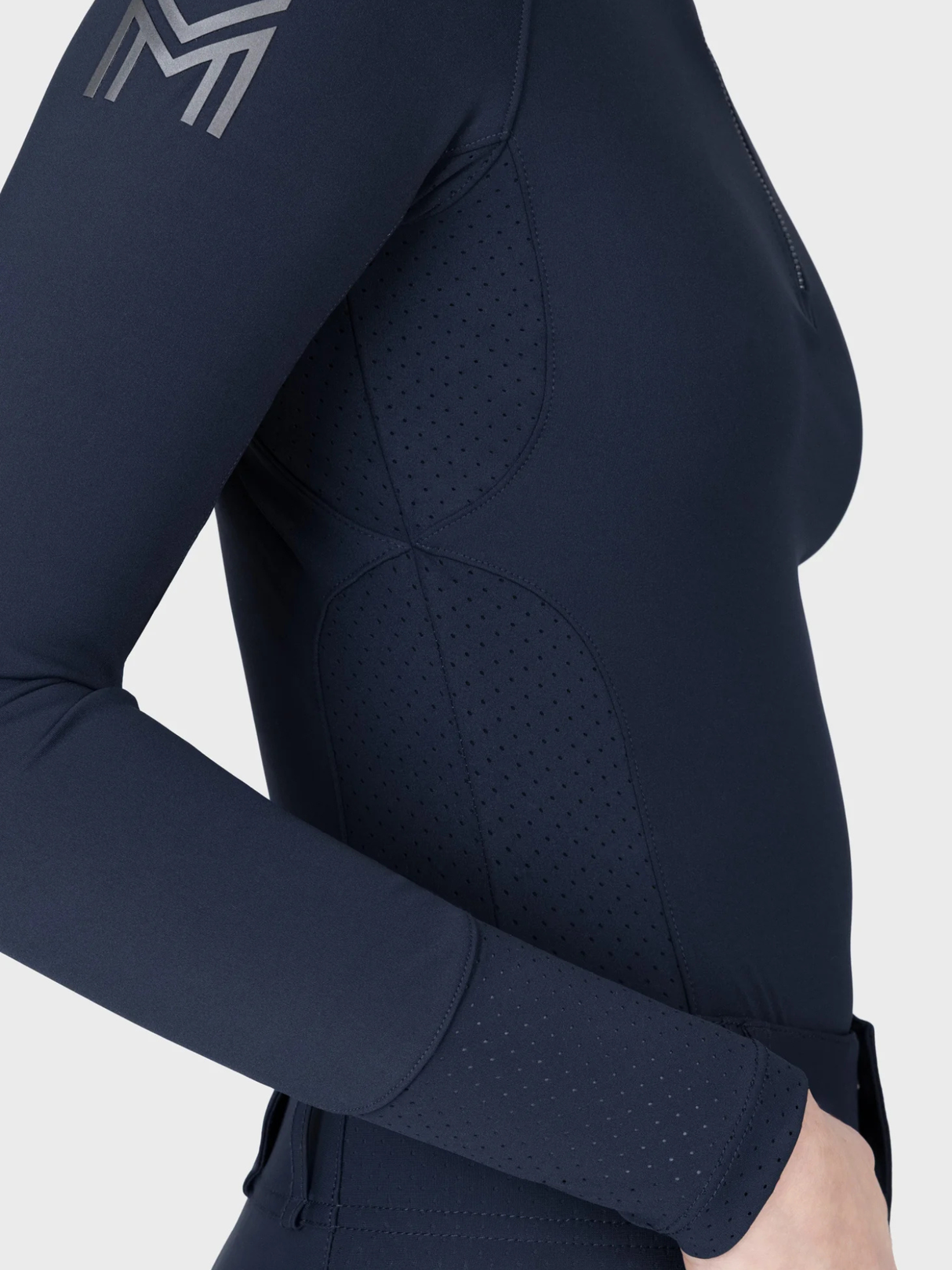 Maximilian Aero Long Sleeve Base Layer Atlantic