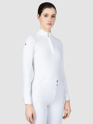 Maximilian Aveen Long Sleeve Show Shirt White