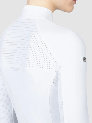 Maximilian Aveen Long Sleeve Show Shirt White