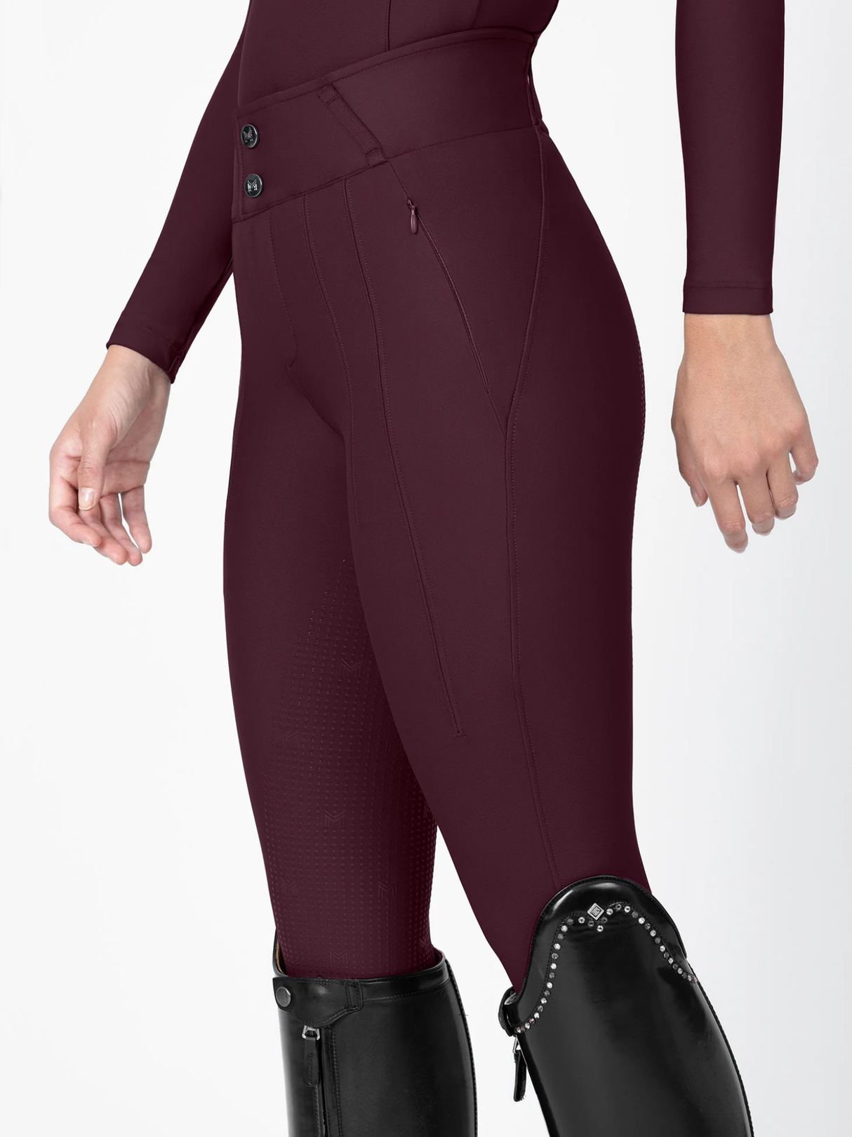 Maximilian Vision Breeches Burgundy