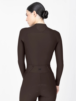Maximilian Origin Long Sleeve Base Layer Chocolate