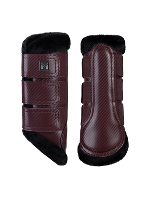 Maximilian Drift Brushing Boots Burgundy