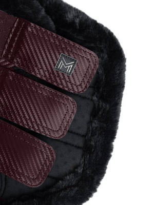 Maximilian Drift Brushing Boots Burgundy