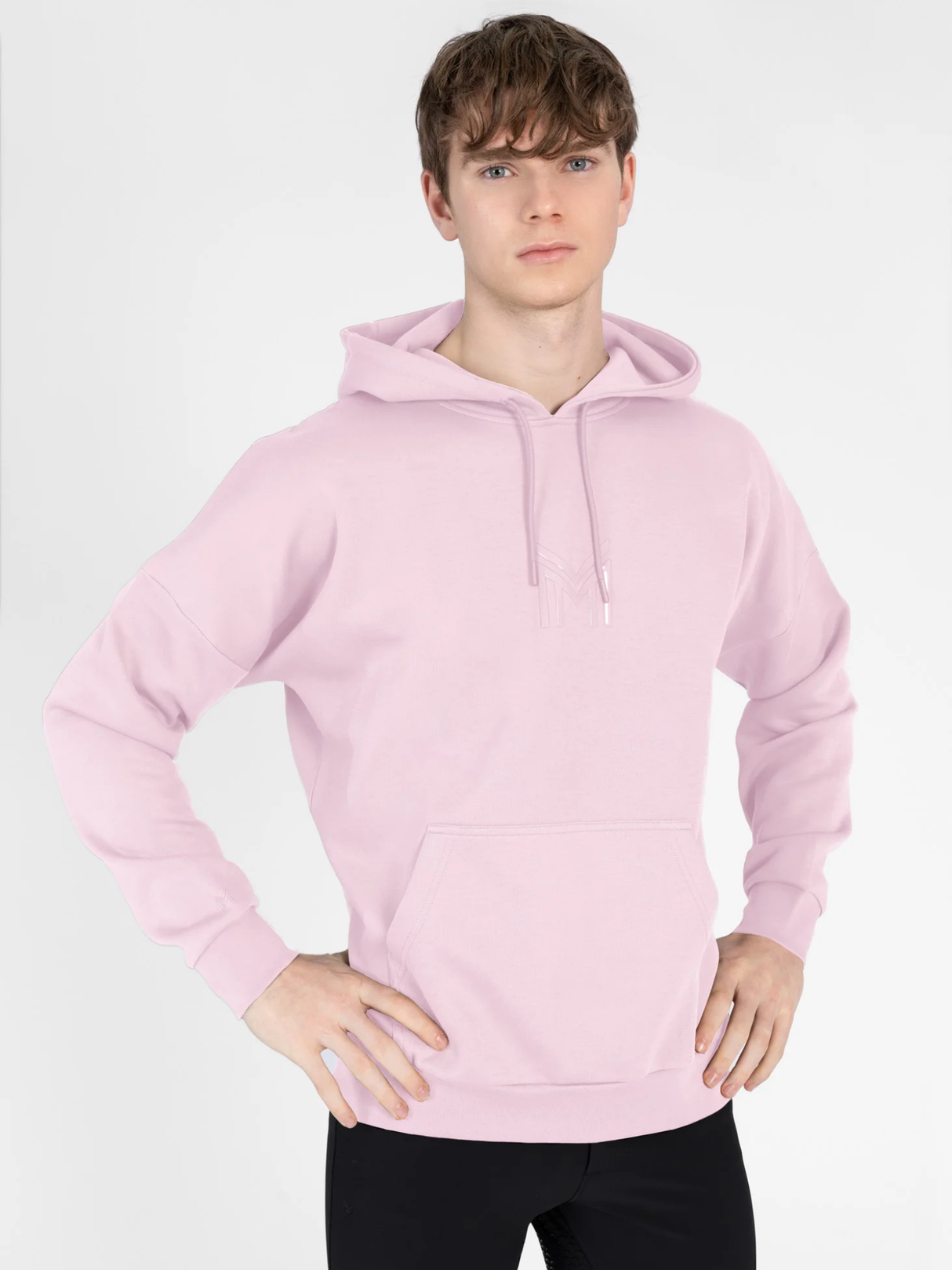 Maximilian Men Icon Oversized Hoodie Pink