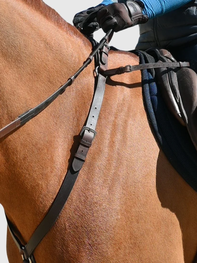 Correct Connect 3-Point Breastplate with Double Neck Strap