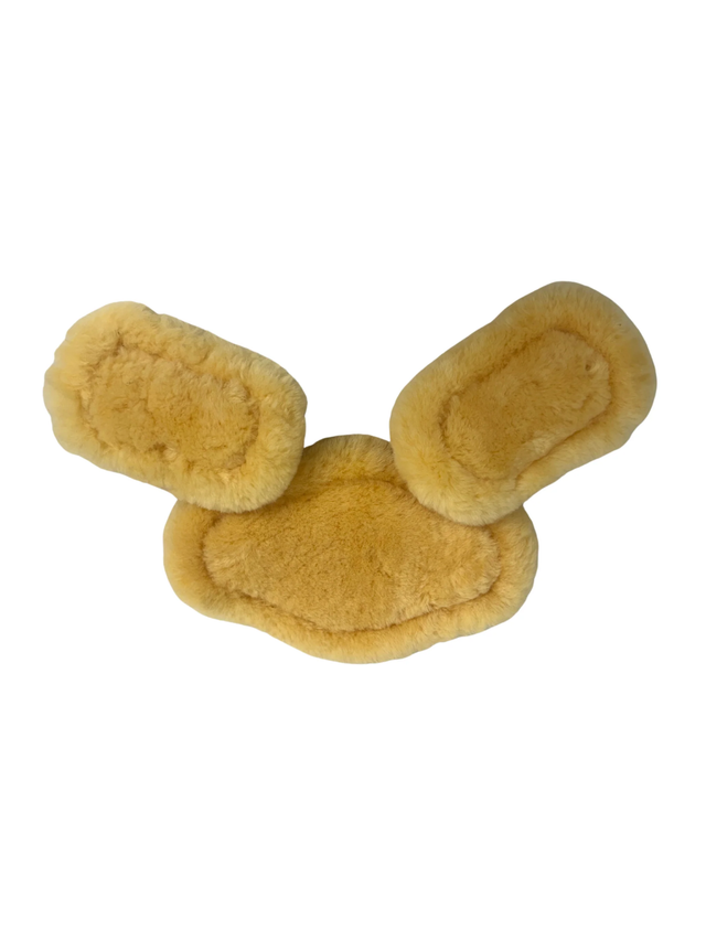 Correct Connect Removable Genuine Sheepskin Pads for Short Comfort Girth