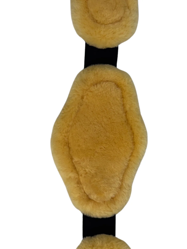 Correct Connect Removable Genuine Sheepskin Pads for Short Comfort Girth