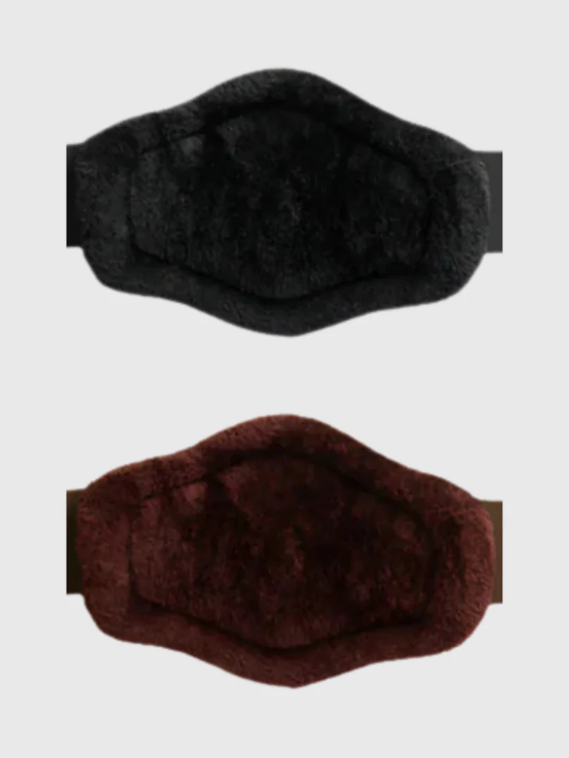 Correct Connect Removable Fleece Pads for Pressure Relief Comfort Long Girth