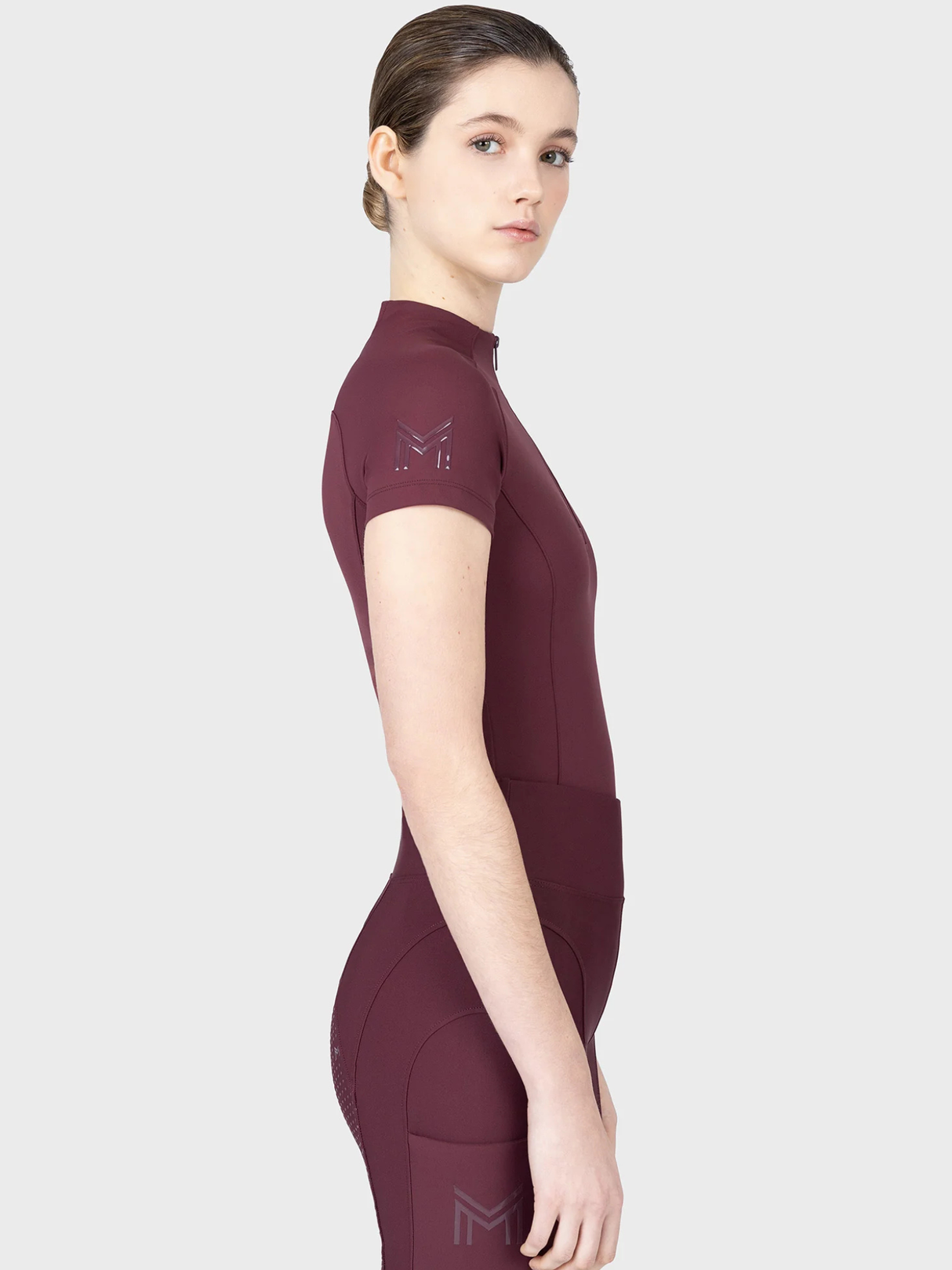 Maximilian Origin Short Sleeve Base Layer Rosewood