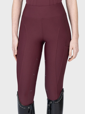 Maximilian Outline Riding Leggings Rosewood