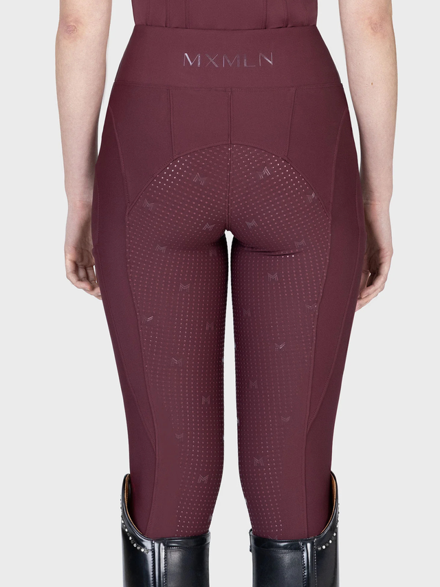 Maximilian Outline Riding Leggings Rosewood