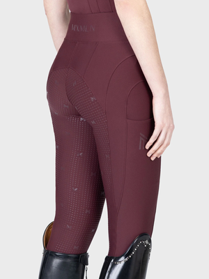 Maximilian Outline Riding Leggings Rosewood