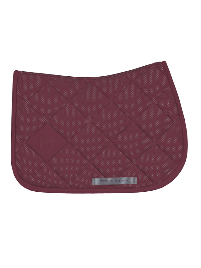 Maximilian Aeris Jumping Saddle Pad Rosewood