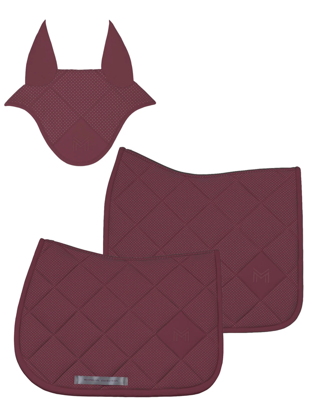 Maximilian Aeris Jumping Saddle Pad Rosewood