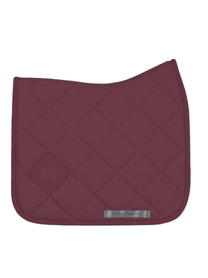 Maximilian Aeris Dressage Saddle Pad Rosewood