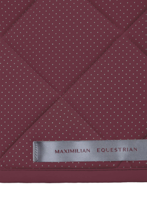 Maximilian Aeris Dressage Saddle Pad Rosewood