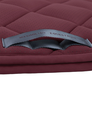 Maximilian Aeris Dressage Saddle Pad Rosewood