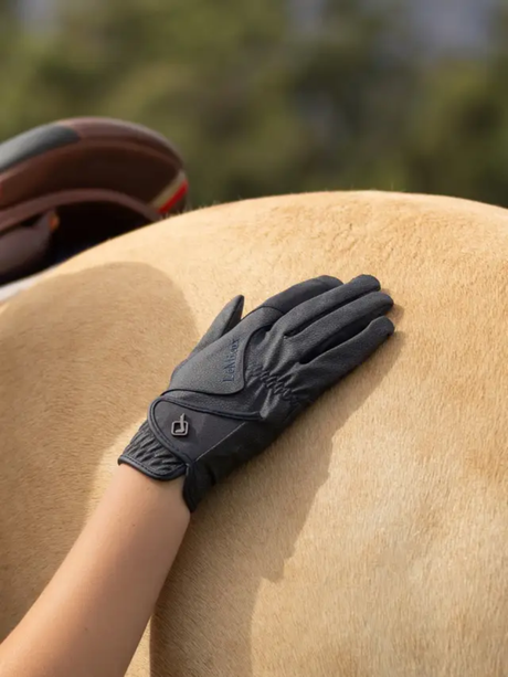 LeMieux Close Contact Gloves Navy