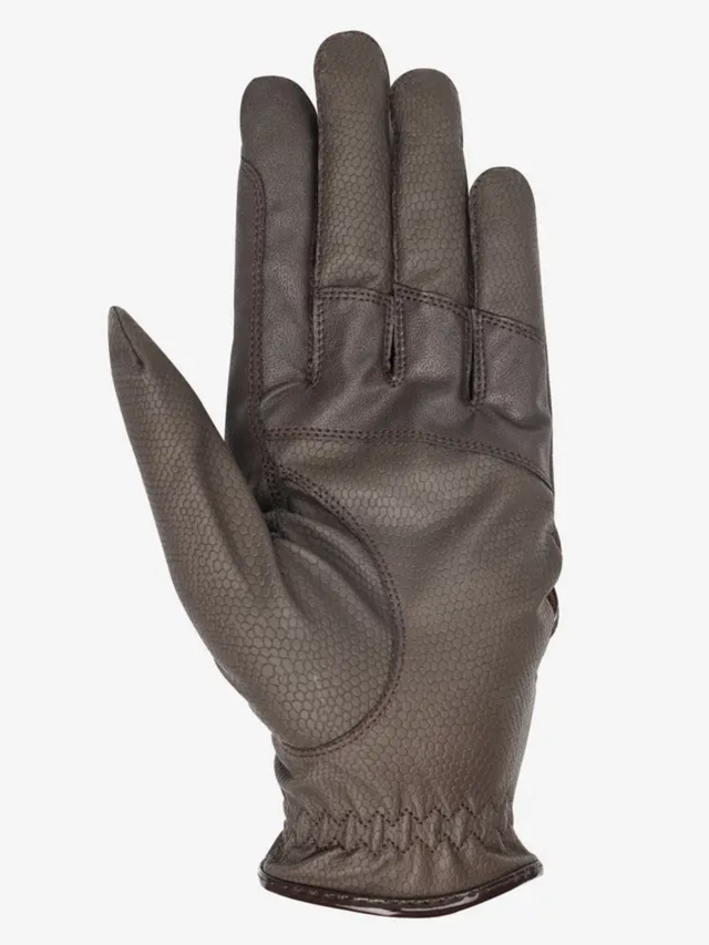LeMieux Competition Gloves Brown