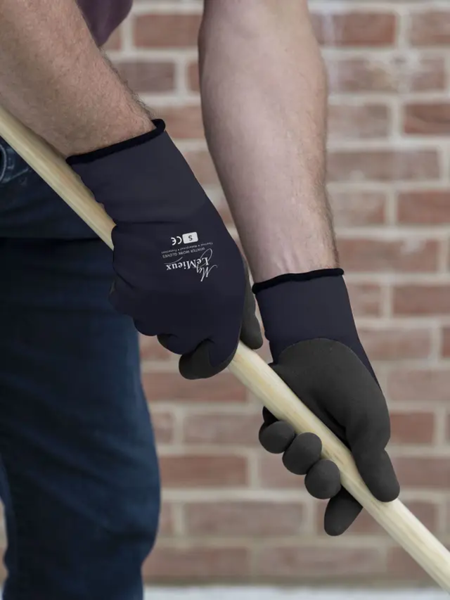 LeMieux Thermal Work Gloves Navy