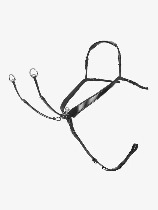 LeMieux Kudos Bridge Breastplate Black