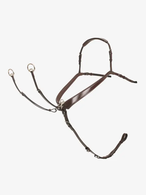 LeMieux Kudos Bridge Breastplate Havana