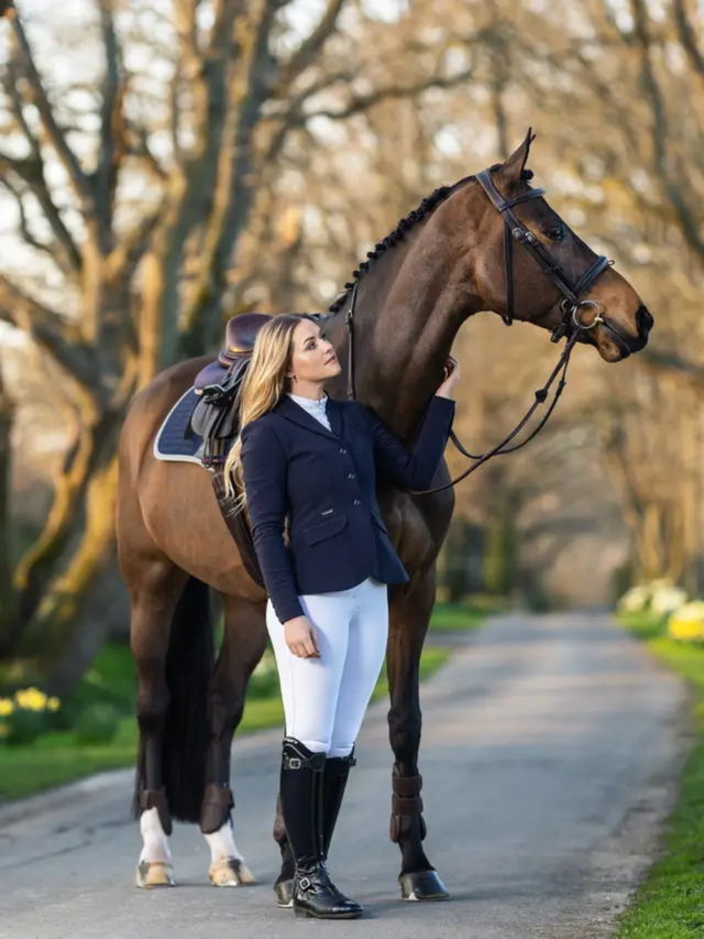LeMieux Dynamique Show Jacket Navy