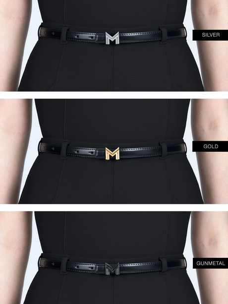 Maximilian Halo Riding Leggings + Belt Black