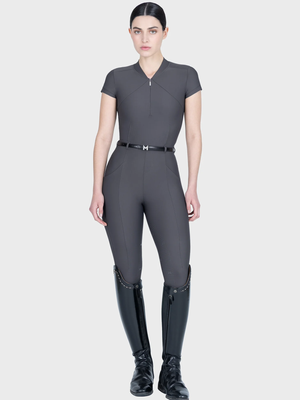 Maximilian Velya Short Sleeve Base Layer Graphite