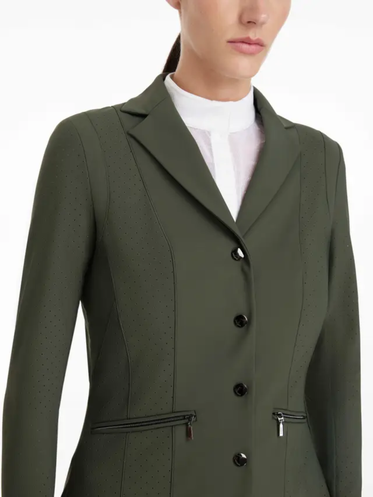LeMieux Jessica Mesh Show Jacket Pine Green