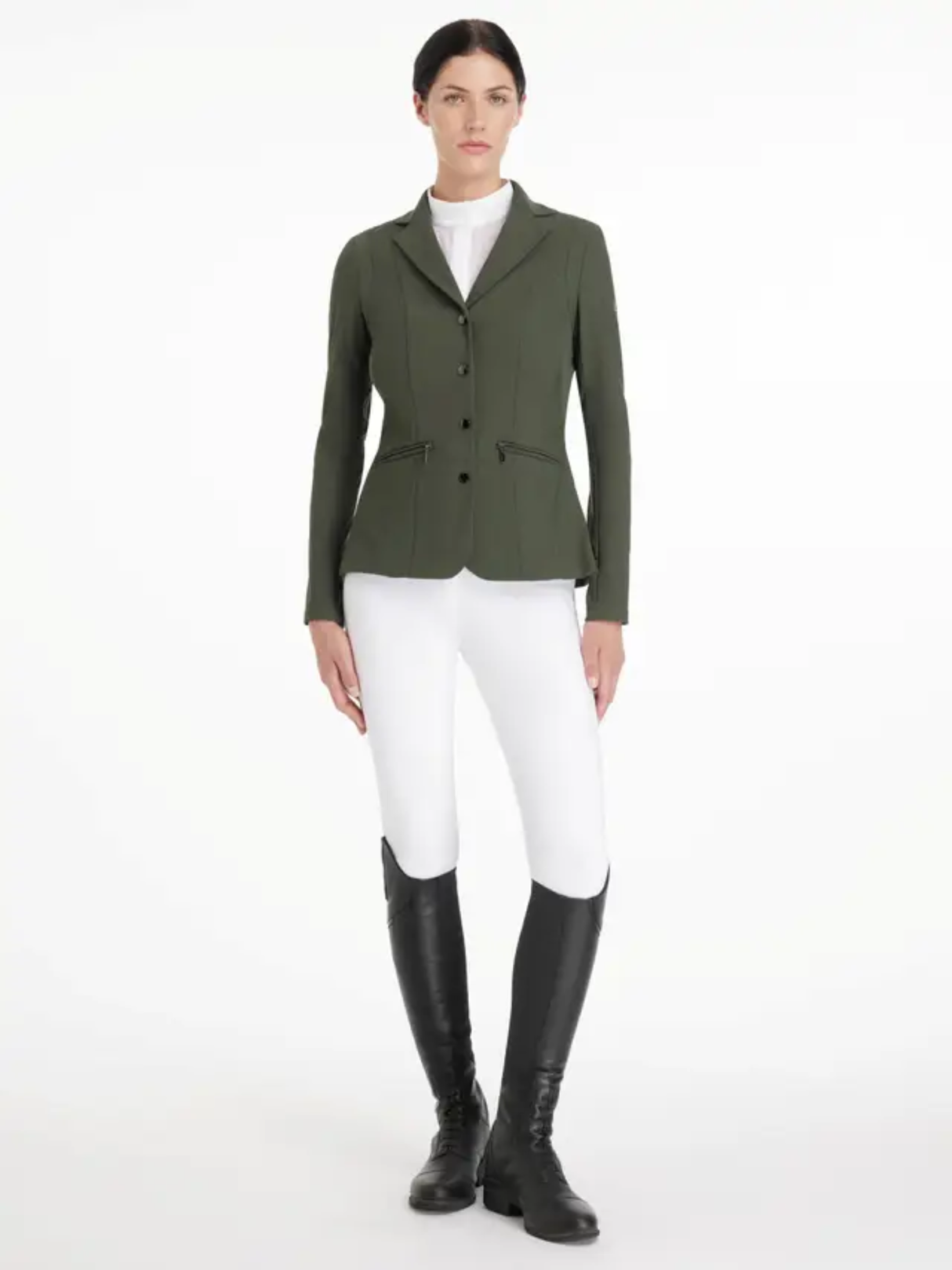 LeMieux Jessica Mesh Show Jacket Pine Green