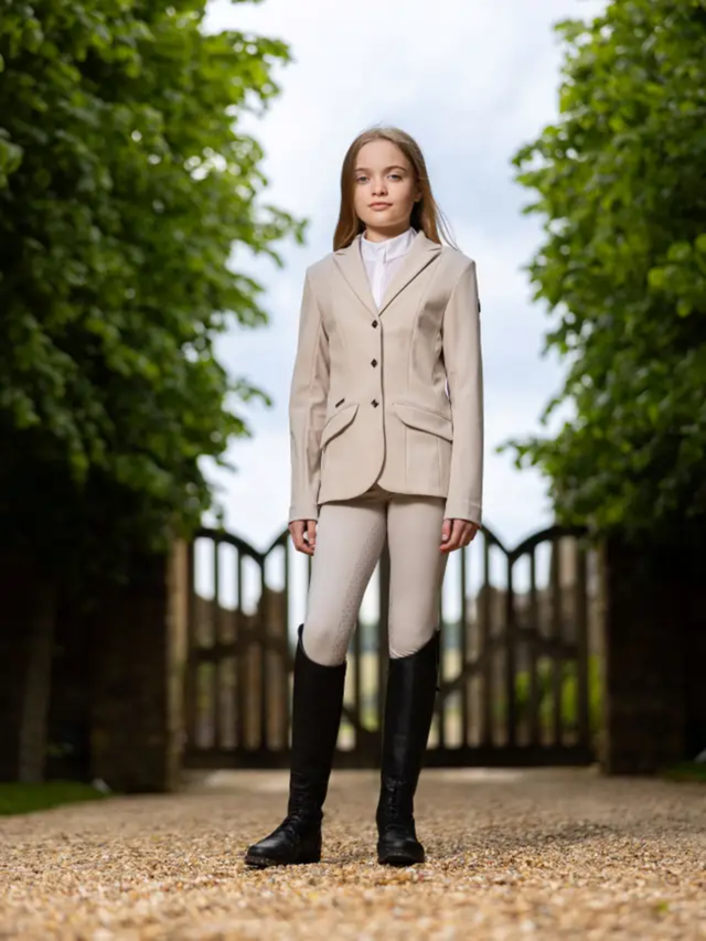LeMieux Young Rider Kennedy Show Jacket Stone
